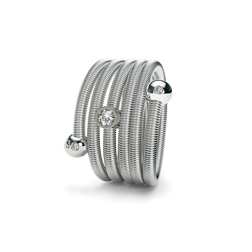 Niessing Colette C Ring 5-fach mit Fassung