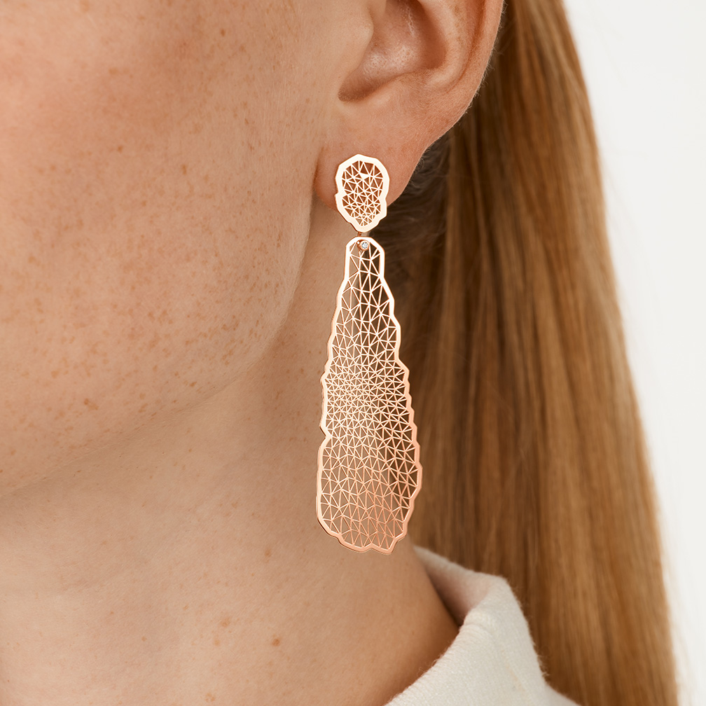 Niessing Topia Vision Ohrschmuck Tropfen