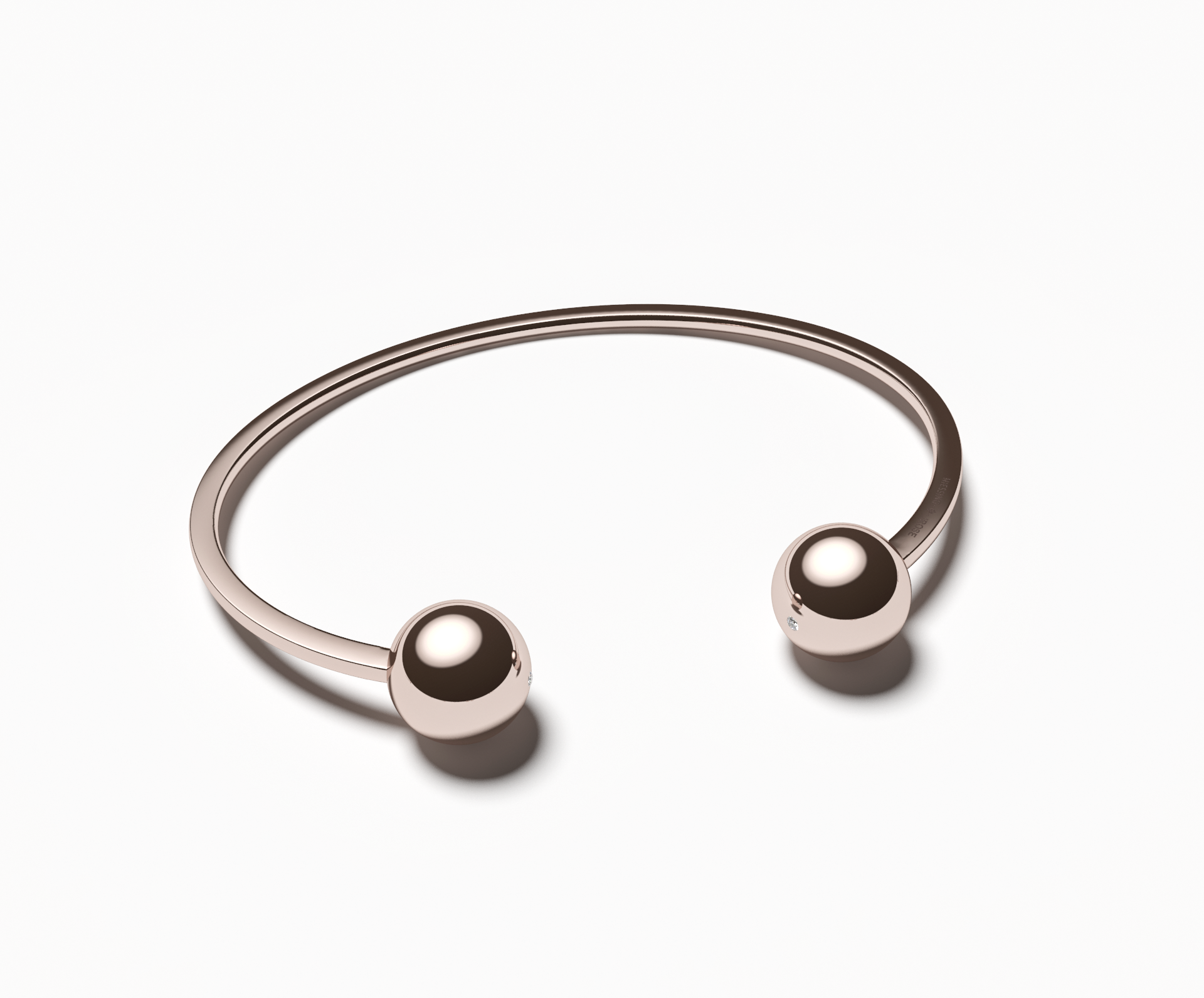 Niessing NOW Galaxy Armspange (zwei Kugeln)