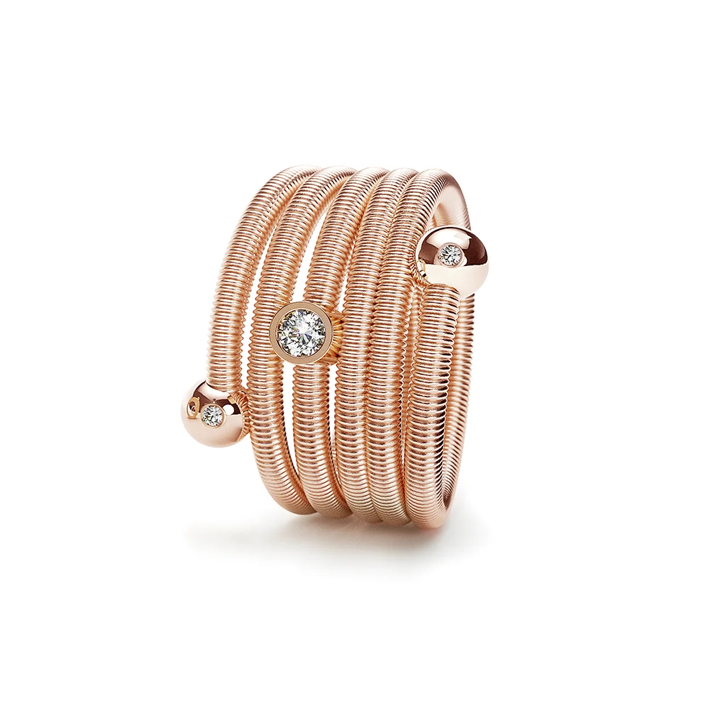 Niessing Colette C Ring 5-fach mit Fassung