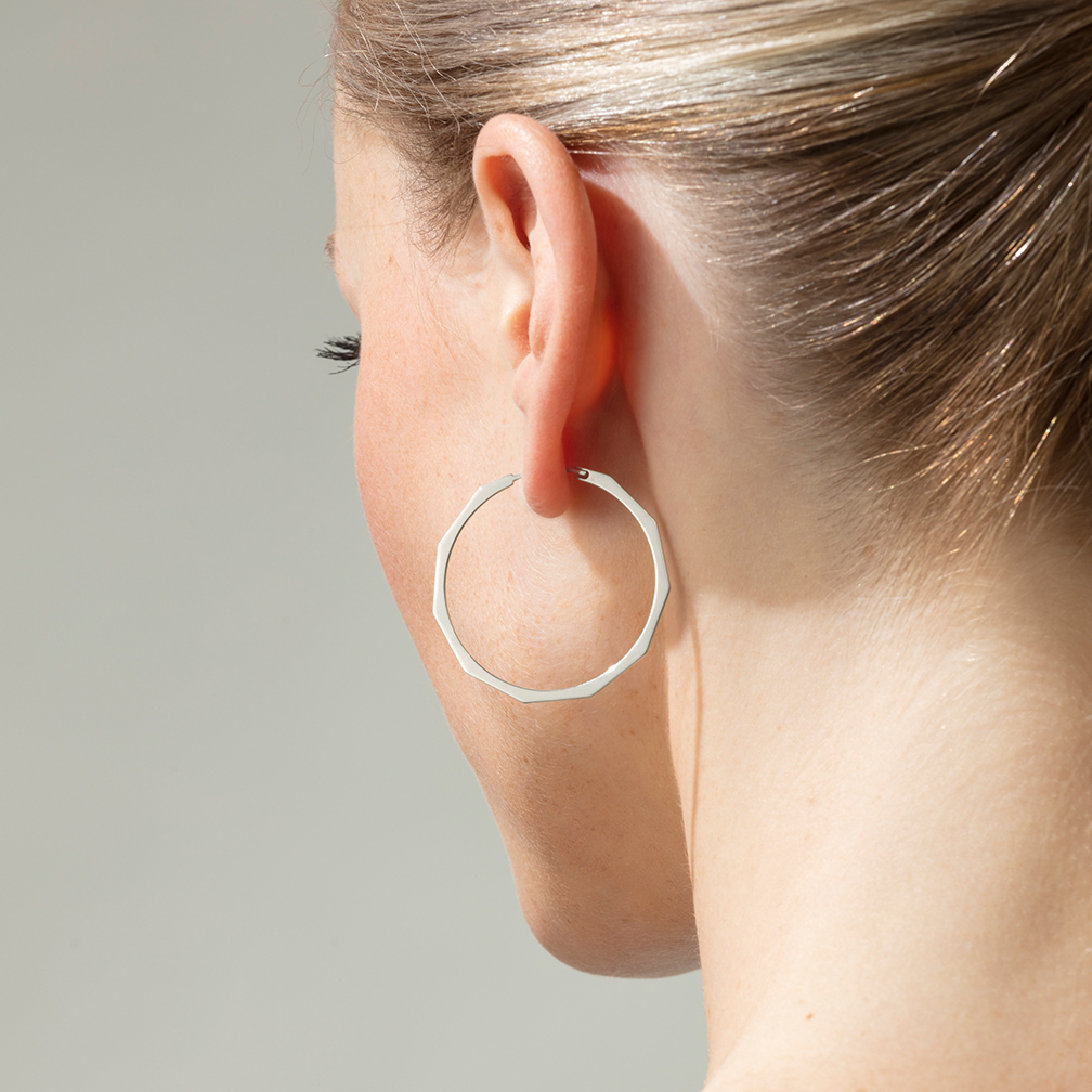 Niessing NOW Facet Creolen