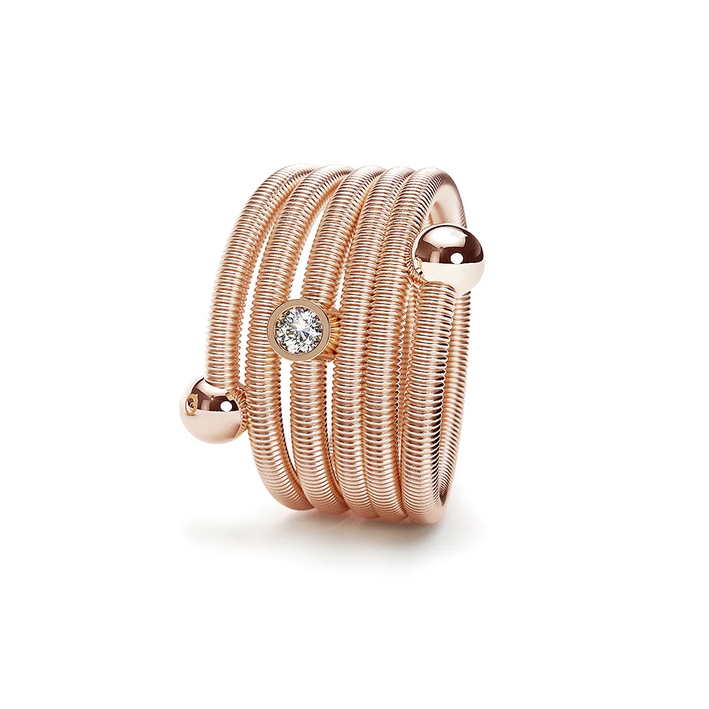 Niessing Colette C Embrace Ring 5-fach mit Fassung