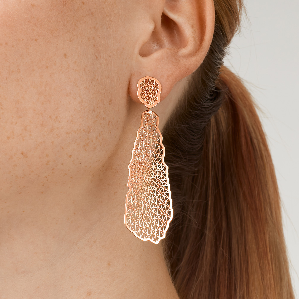 Niessing Topia Vision Ohrschmuck Tropfen