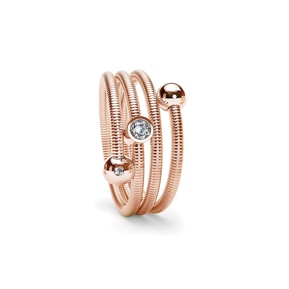 Niessing Colette C Ring 3-fach mit Fassung