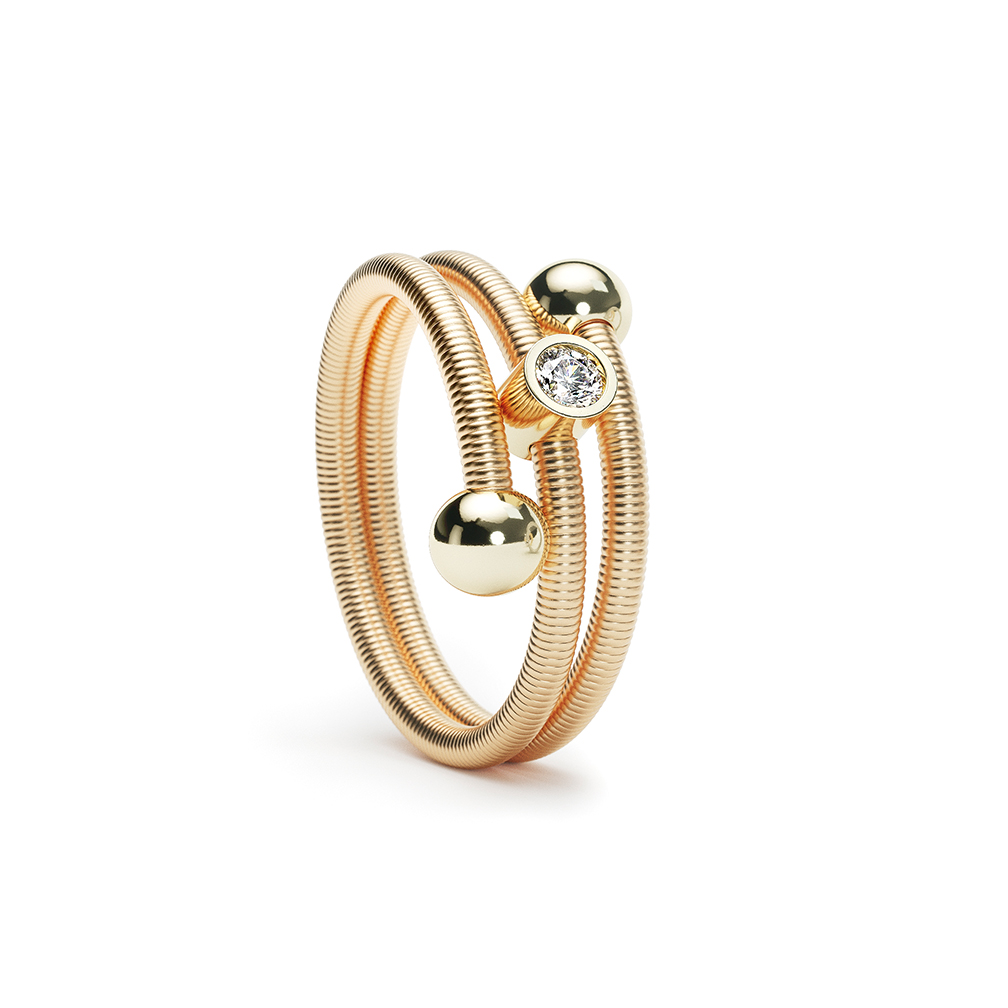 Niessing Colette C Embrace Ring 2-fach mit Fassung