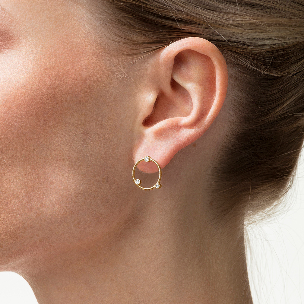 Niessing Artist Ohrschmuck Kreis Niessing Artist Ohrschmuck Kreis