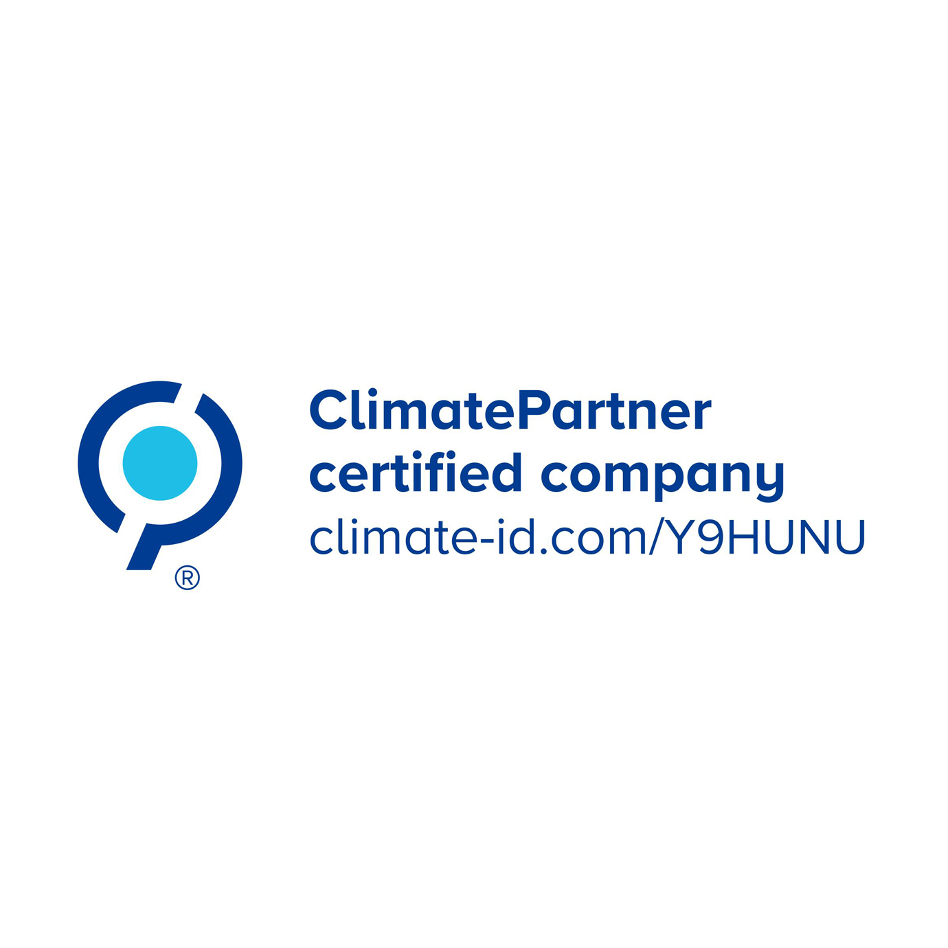 CLIMATEPARTNER ZERTIFIZIERTES UNTERNEHMEN