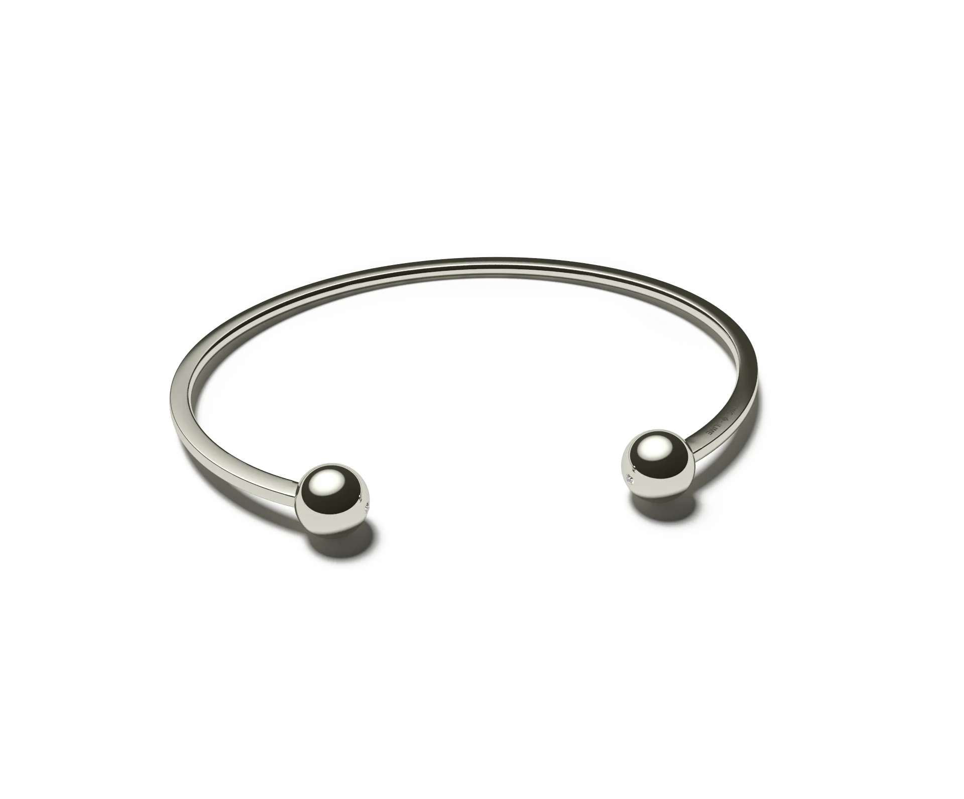 Niessing NOW Galaxy Armspange (zwei Kugeln)