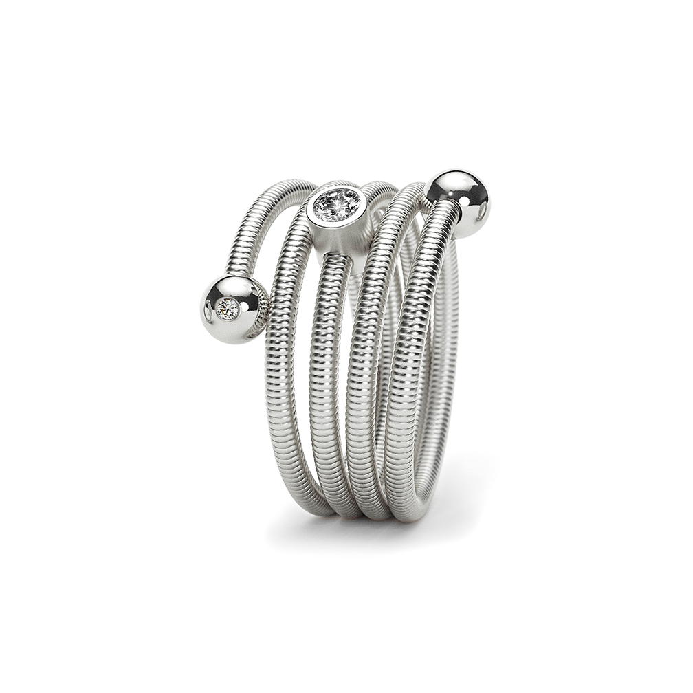 Niessing Colette C Ring 4-fach mit Fassung
