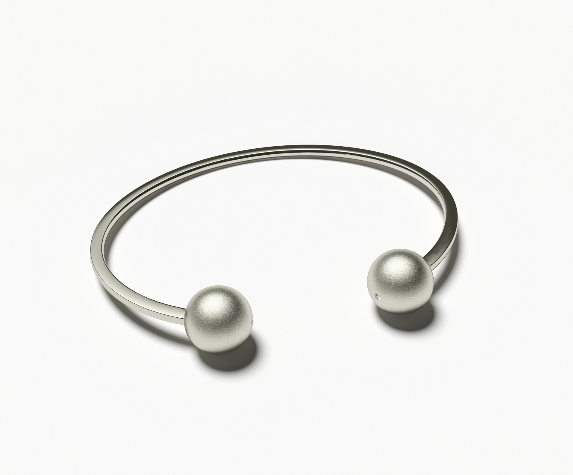 Niessing NOW Galaxy Armspange (zwei Kugeln)