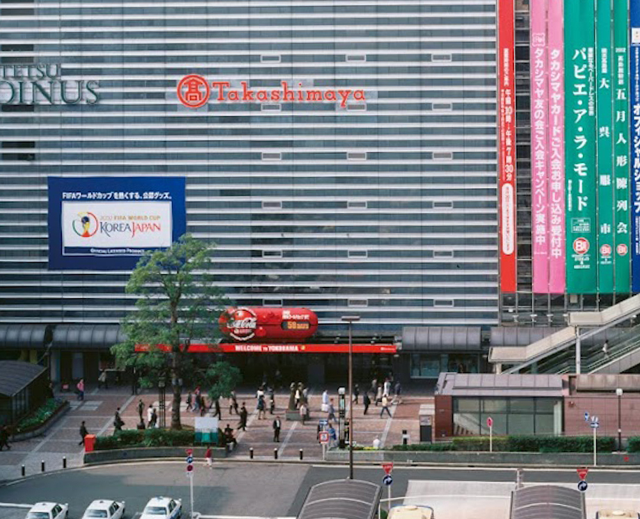 WELCOME TO 
YOKOHAMA TAKASHIMAYA


