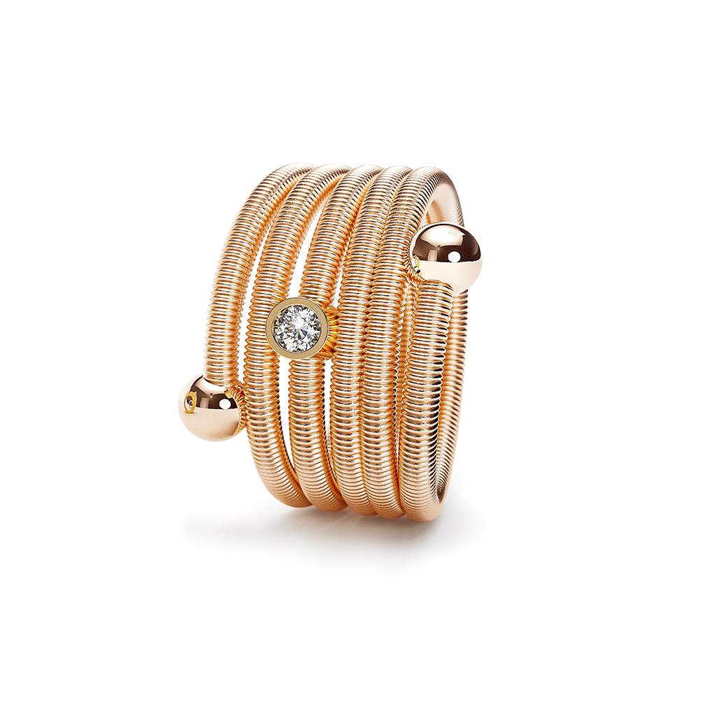 Niessing Colette C Ring 5-fach mit Fassung