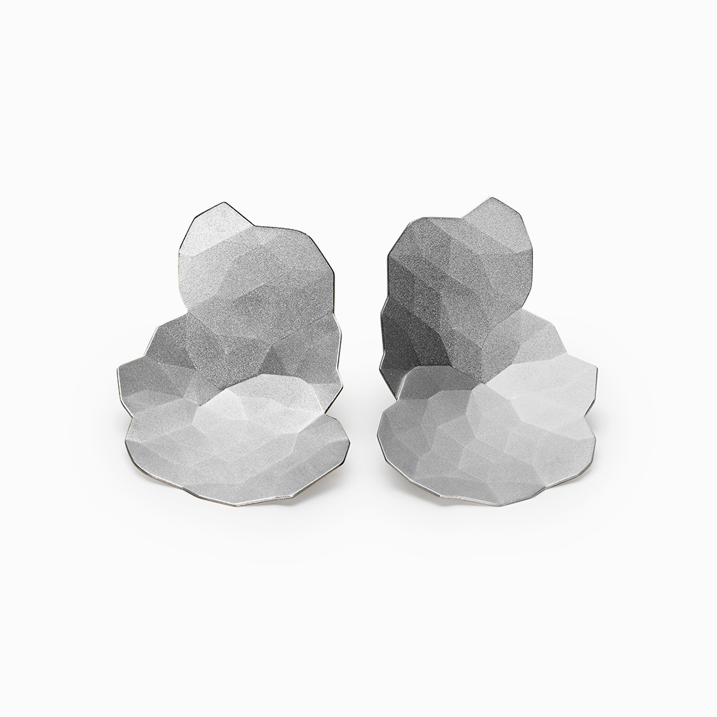 Niessing Topia Ohrstecker oval