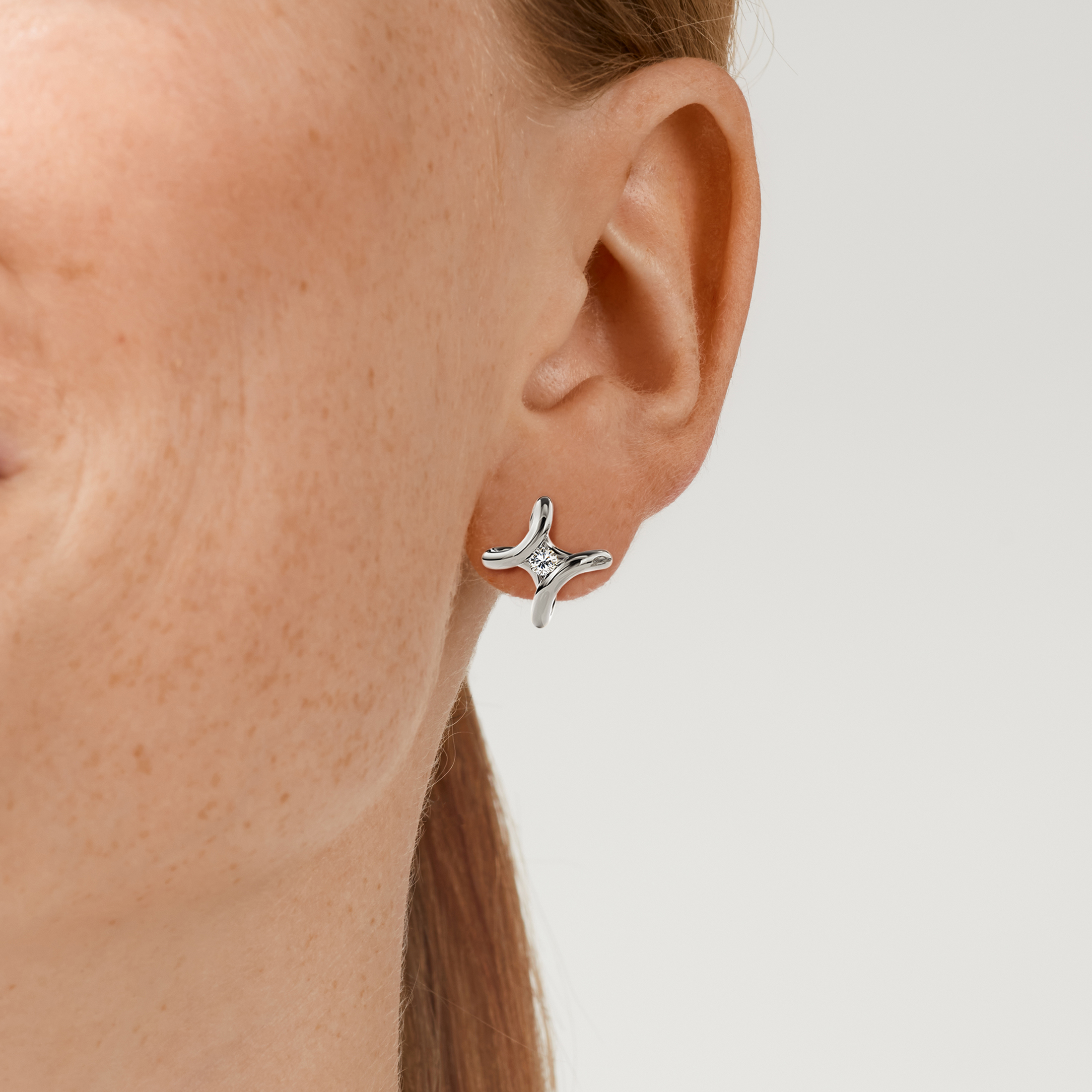 Niessing Spannring® Ära Ohrstecker